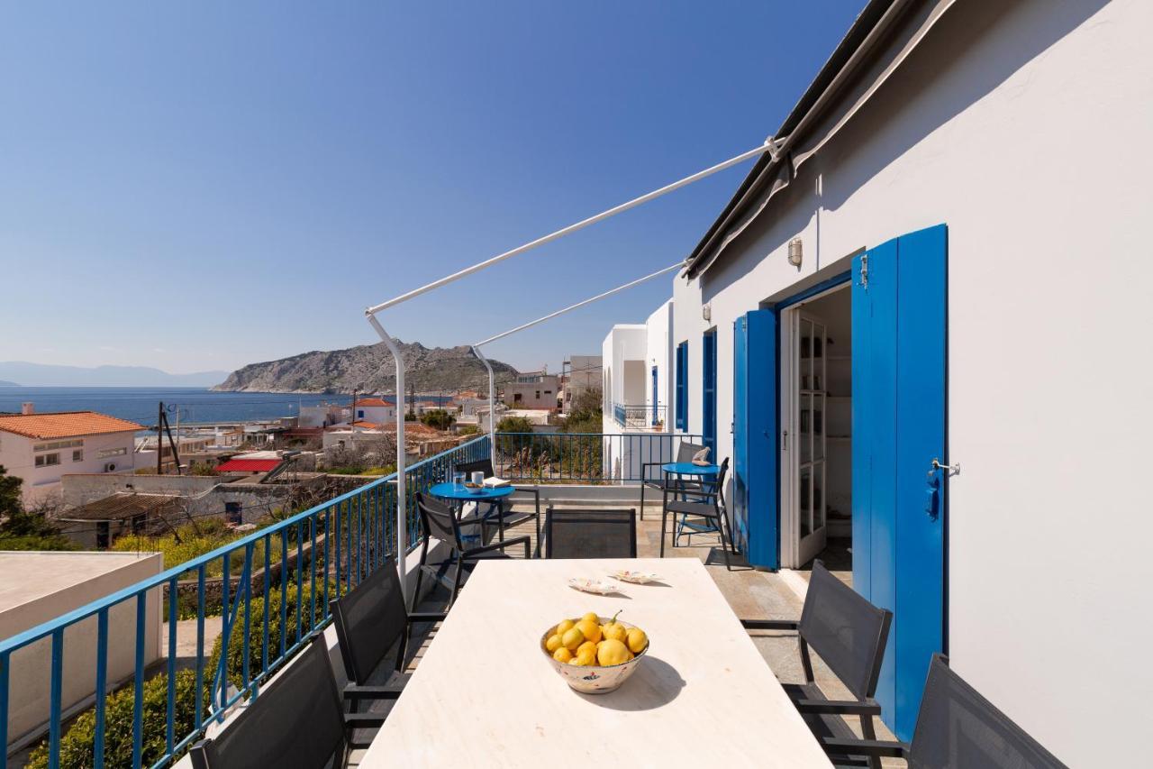 Aeginia 1- Breathtaking Sea View House In Perdika Villa Exterior foto