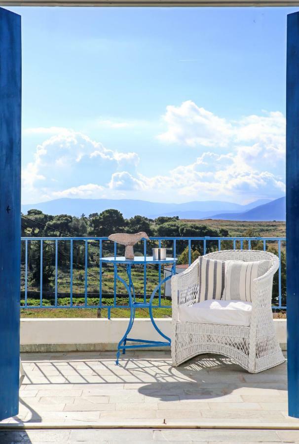 Aeginia 1- Breathtaking Sea View House In Perdika Villa Exterior foto